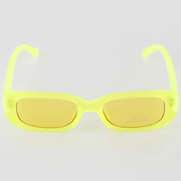 NWT "Gummie Bear" Colorful Retro Sunglasses in Orange Crush - Picture 7 of 7